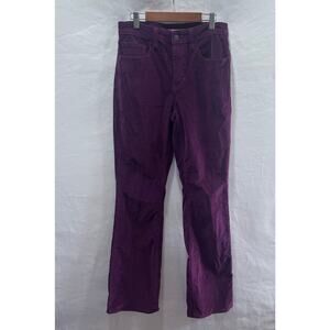 Levi's Pants Womens 27 (29x31) Red 725 High Rise Bootcut Corduroy‎ Jeans Stretch
